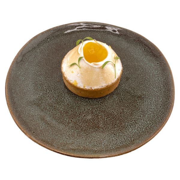 MOKKA Organic lemon tart plate