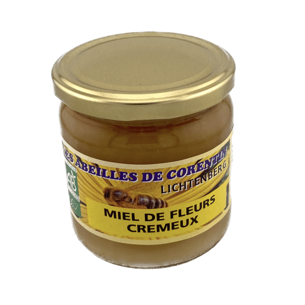MOKKA Organic creamy flower honey