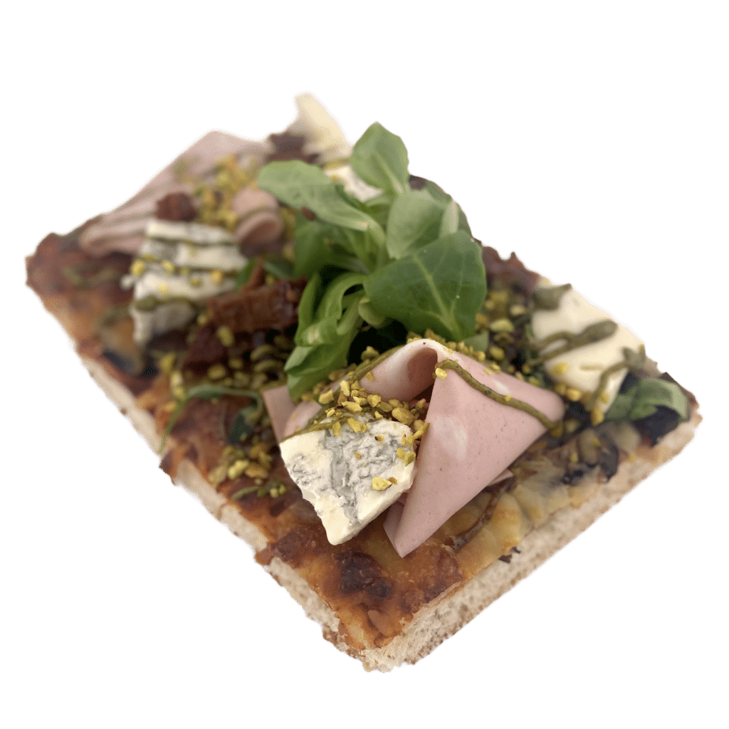 MOKKA | Pizza - Gorgonzola , Mortadelle