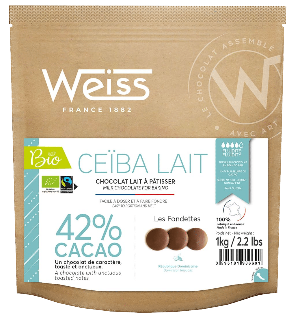 MOKKA  Chocolat Weiss - Lait 42%