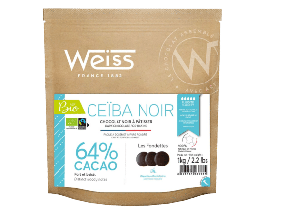 dunkle Bio-Schokolade ceiba weiss 1kg 1 main 1300