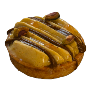 Pistachio tartlet