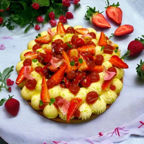 MOKKA Tarte aux fraises BIO 1