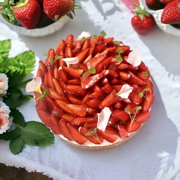 MOKKA ORGANIC strawberry tart 2