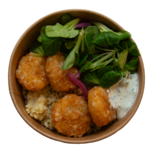 Salade Cromesquis de Chèvre