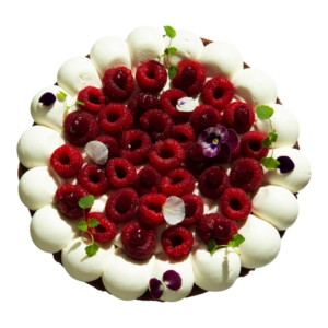 Tarte à la framboise